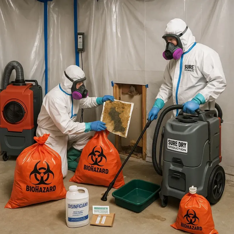Contaminated Water Handling Protocols process in Lake City, MN